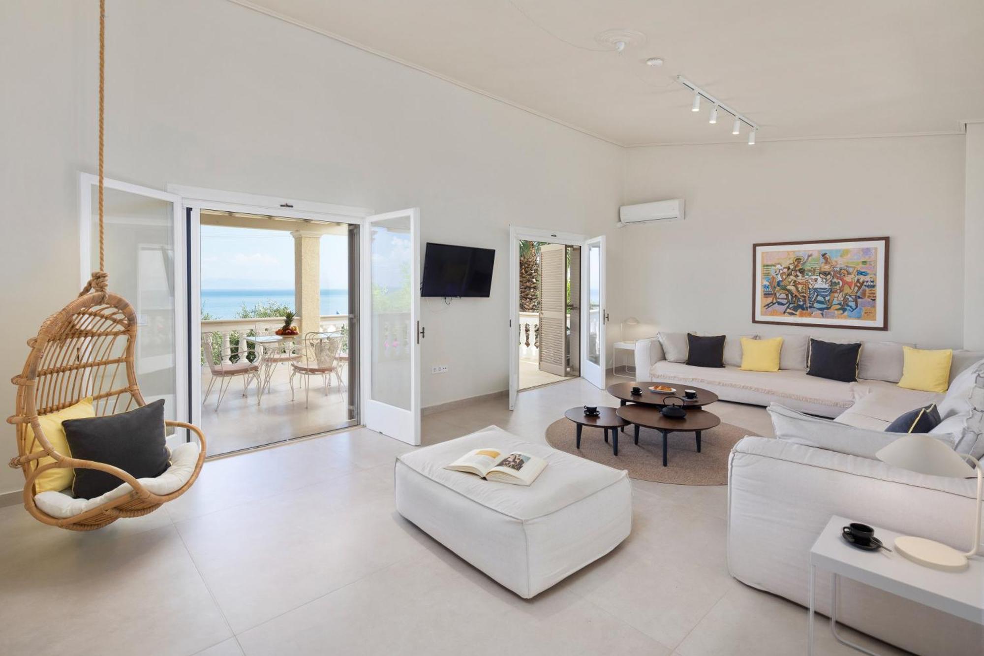 Ionian Garden Villas - Villa Pietra 바니체스 외부 사진