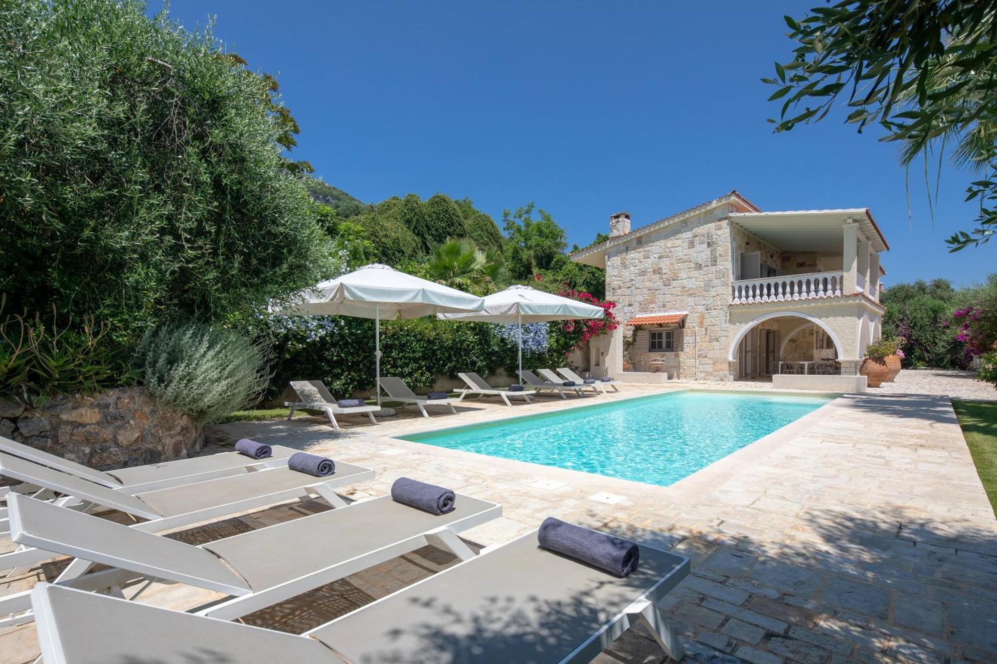 Ionian Garden Villas - Villa Pietra 바니체스 외부 사진