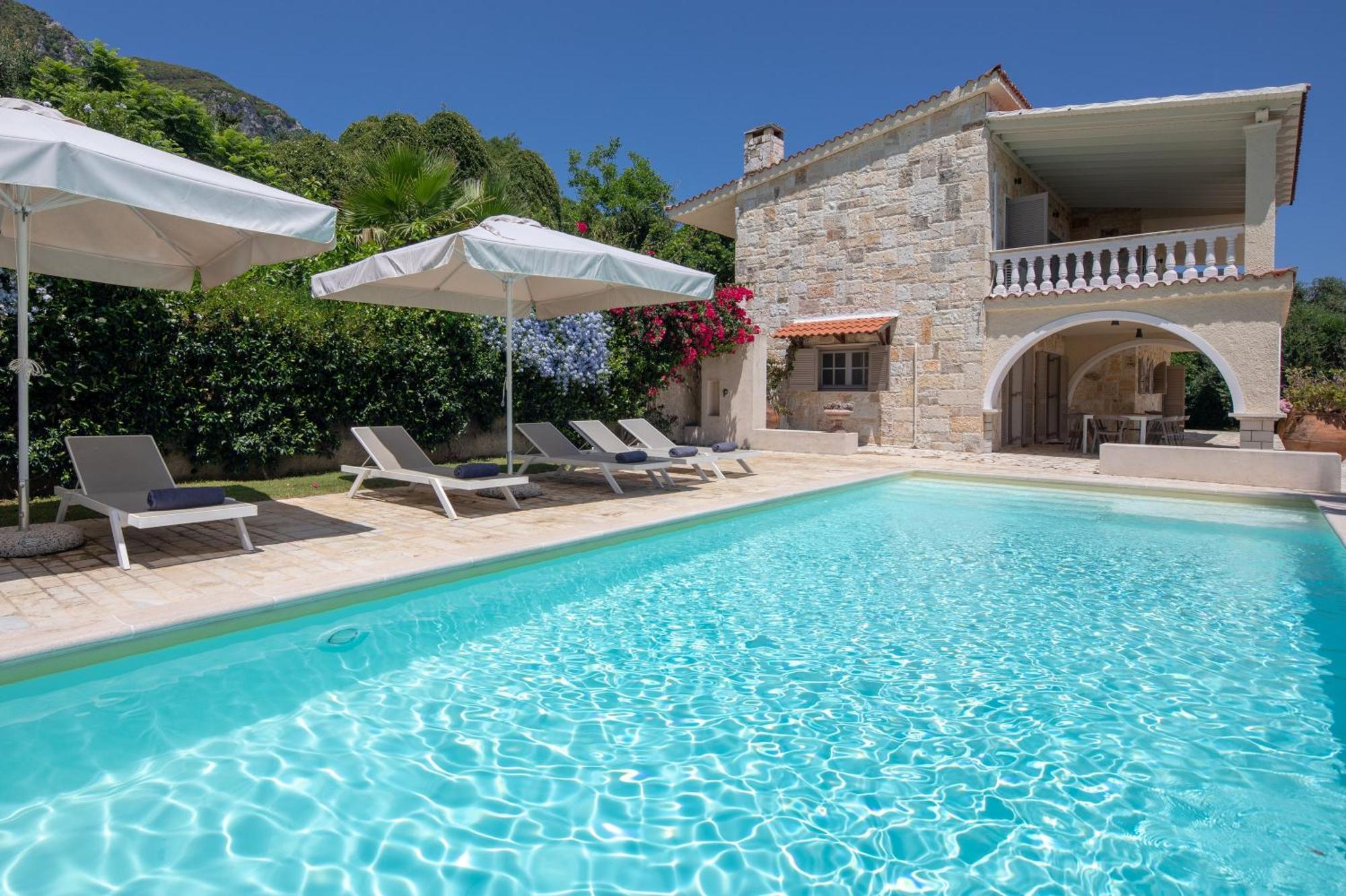 Ionian Garden Villas - Villa Pietra 바니체스 외부 사진
