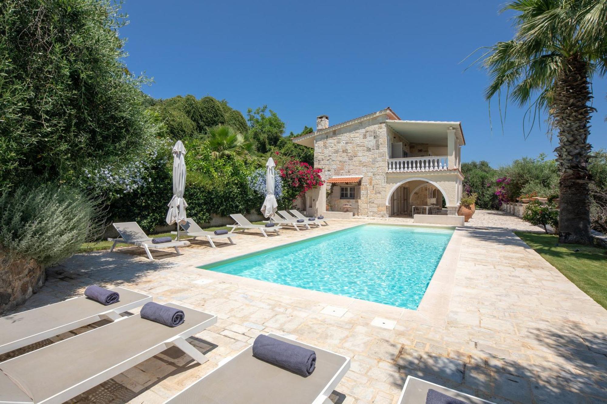 Ionian Garden Villas - Villa Pietra 바니체스 외부 사진