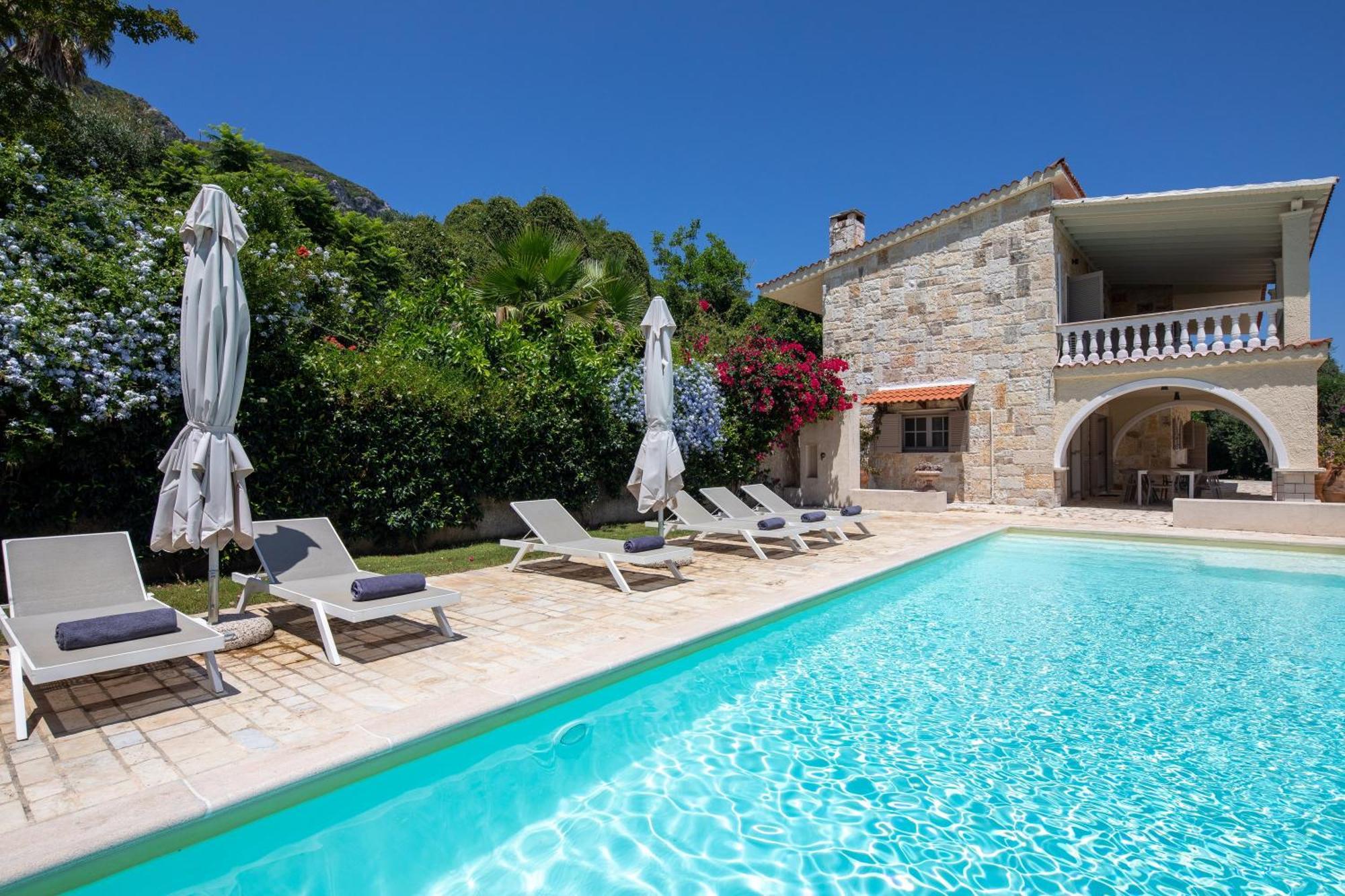 Ionian Garden Villas - Villa Pietra 바니체스 외부 사진