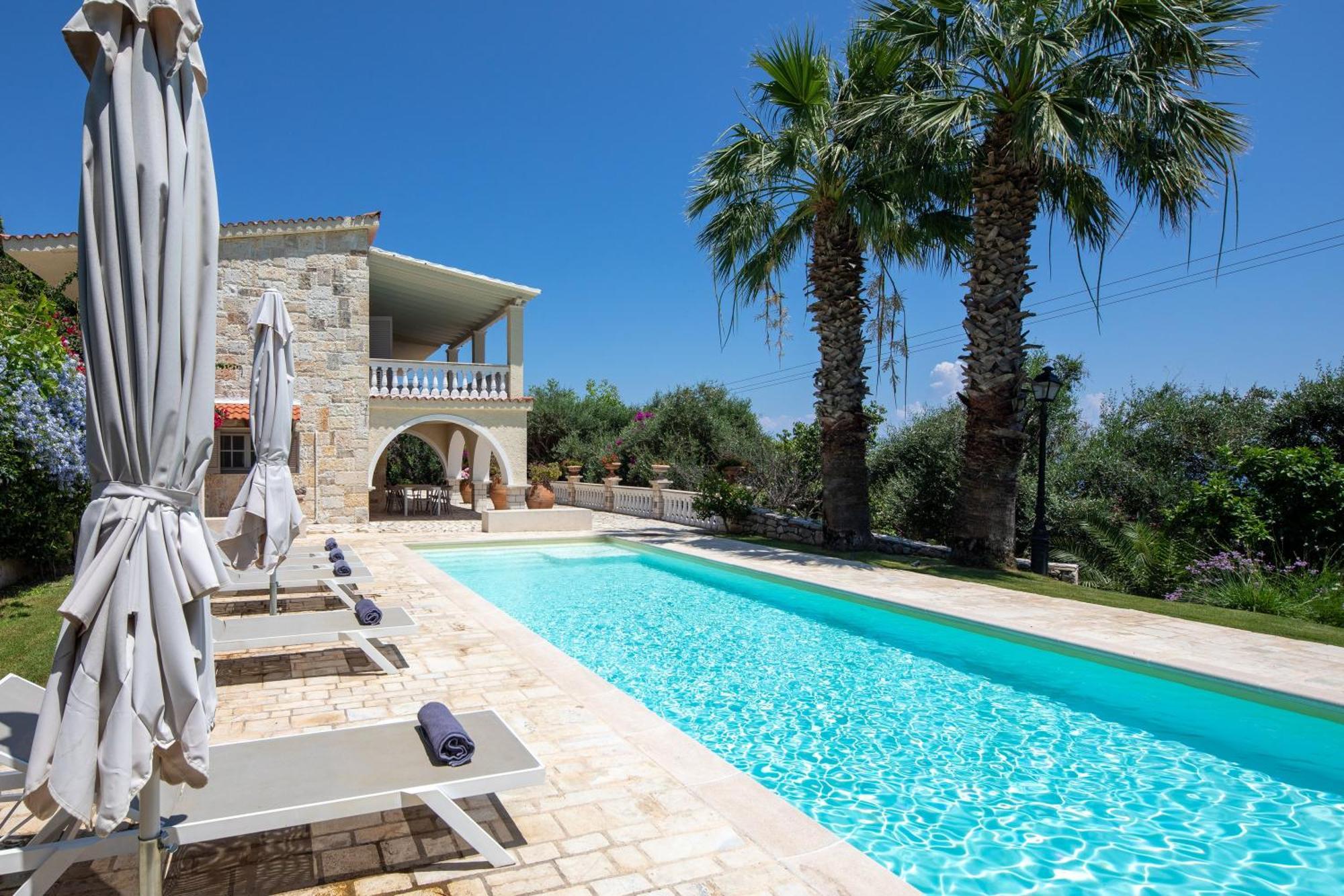 Ionian Garden Villas - Villa Pietra 바니체스 외부 사진
