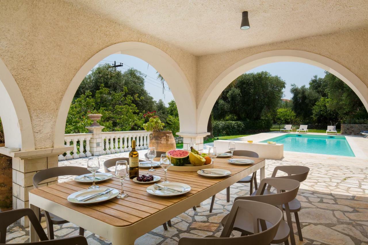 Ionian Garden Villas - Villa Pietra 바니체스 외부 사진