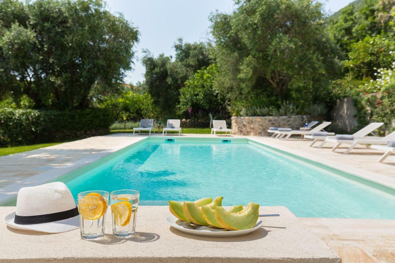 Ionian Garden Villas - Villa Pietra 바니체스 외부 사진